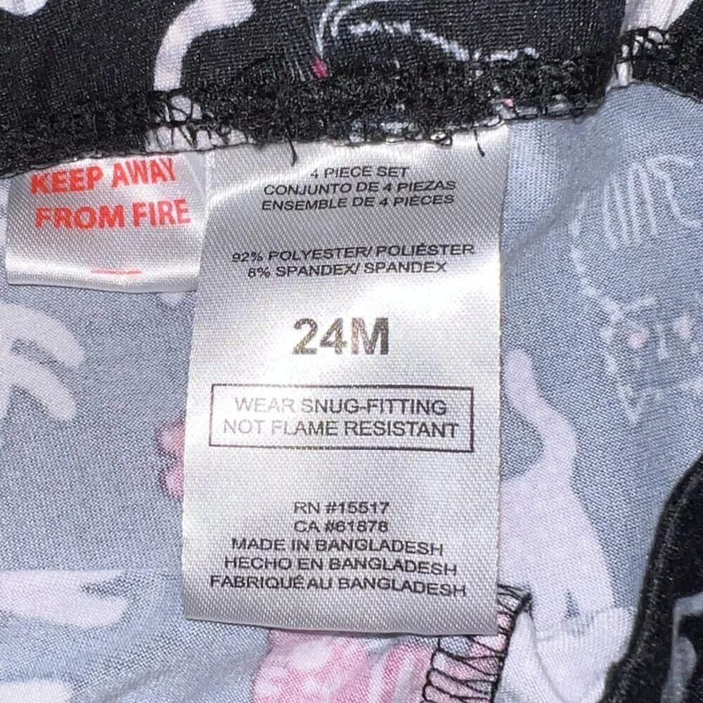 NWT Penelope Mack Soft 2-Piece Pajamas Bundle Size 24 Months